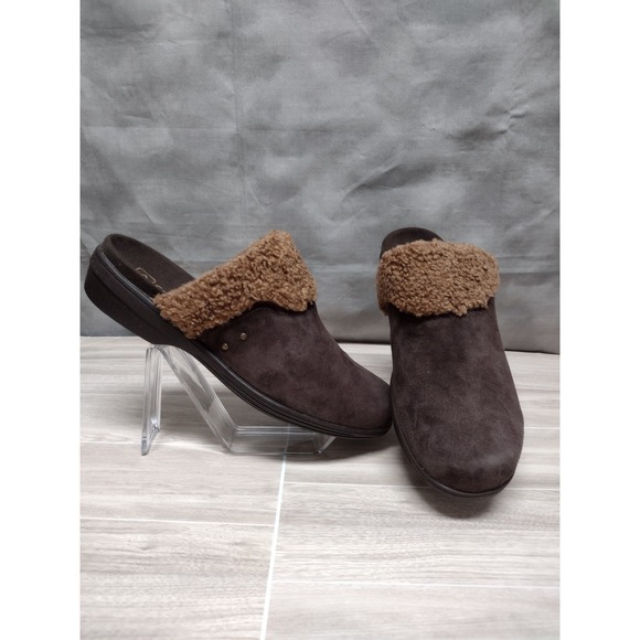 Spenco Footwear Northridge Java Cozy Suede Casual Slip-on/moccasin-size 9 - Picture 1 of 5